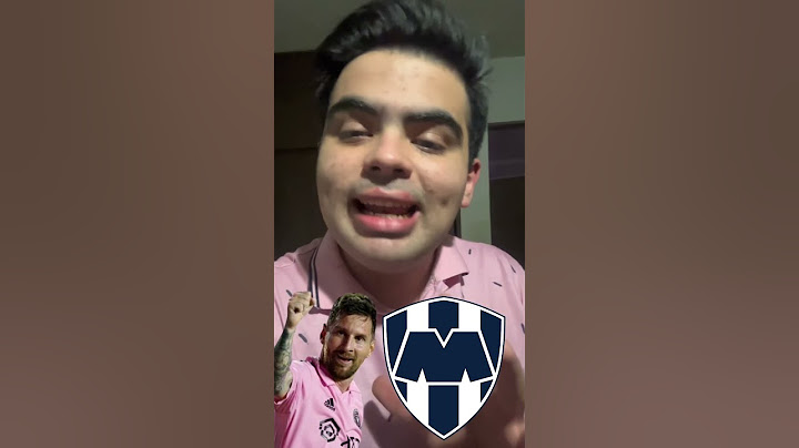 Los aficionados de Rayados que quieran festejar gol de Messi están en su derecho #rayados #messi