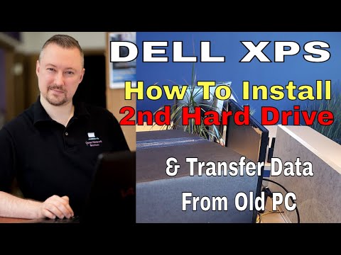 Dell XPS Desktop PC Unboxed, Set-up, How to Install a 2nd Hard Drive, and Data Transfer from old PC