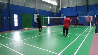 Ngahduy/Roslan vs C no/Fadzli (1st set) screenshot 1