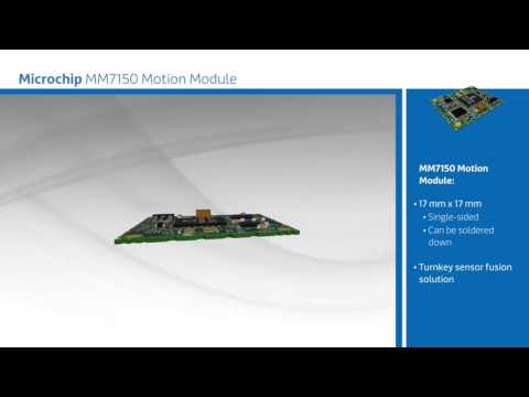 New at Mouser - Microchip Technology MM7150 Motion Module