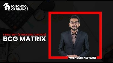 ACCA | SBL | BCG Matrix | by Musaddiq Keswani