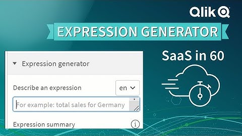 SaaS in 60 - Expression Generator