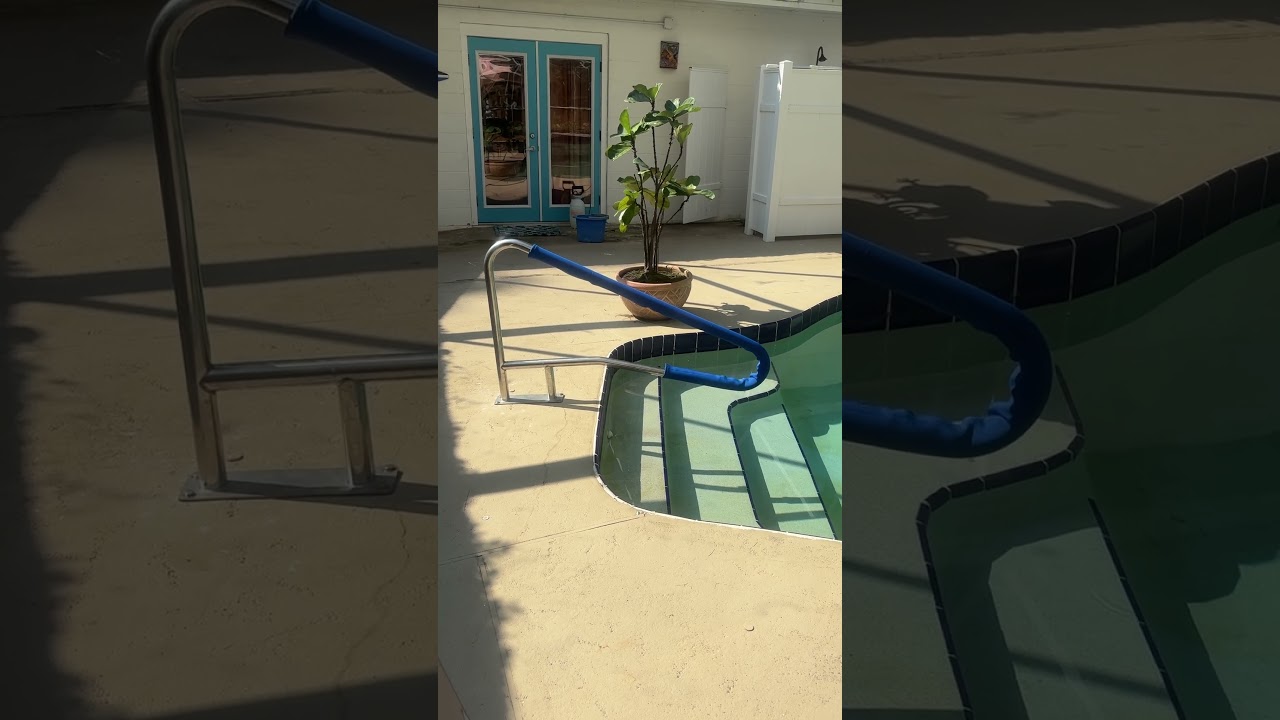 Pool railing install 7