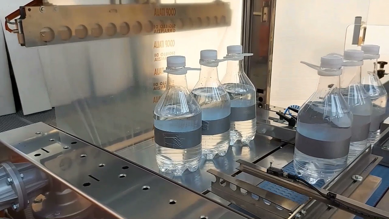 Fardellatrice  H80 Fiaschi in Pet e Bag in Box