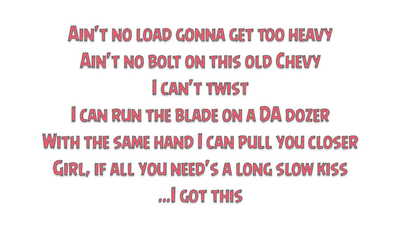 Tate Stevens I Got This Lyrics YouTube Tate stevens i got this lyrics youtube