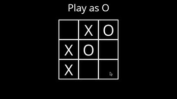 CS50AI Tic-Tac-Toe