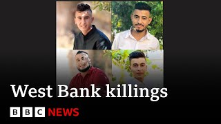 Israel accused of targeted killing of civilians in West Bank| BBC News