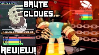 Reviewing The Brute Gloves (Roblox Boxing League)