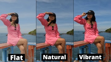 GoPro 10 Color comparison: Vibrant Natural or Flat ? Which one should you choose ?