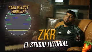 How To Make ZKR/WERENOI Dark French Type Beat | FL Studio Tutorial