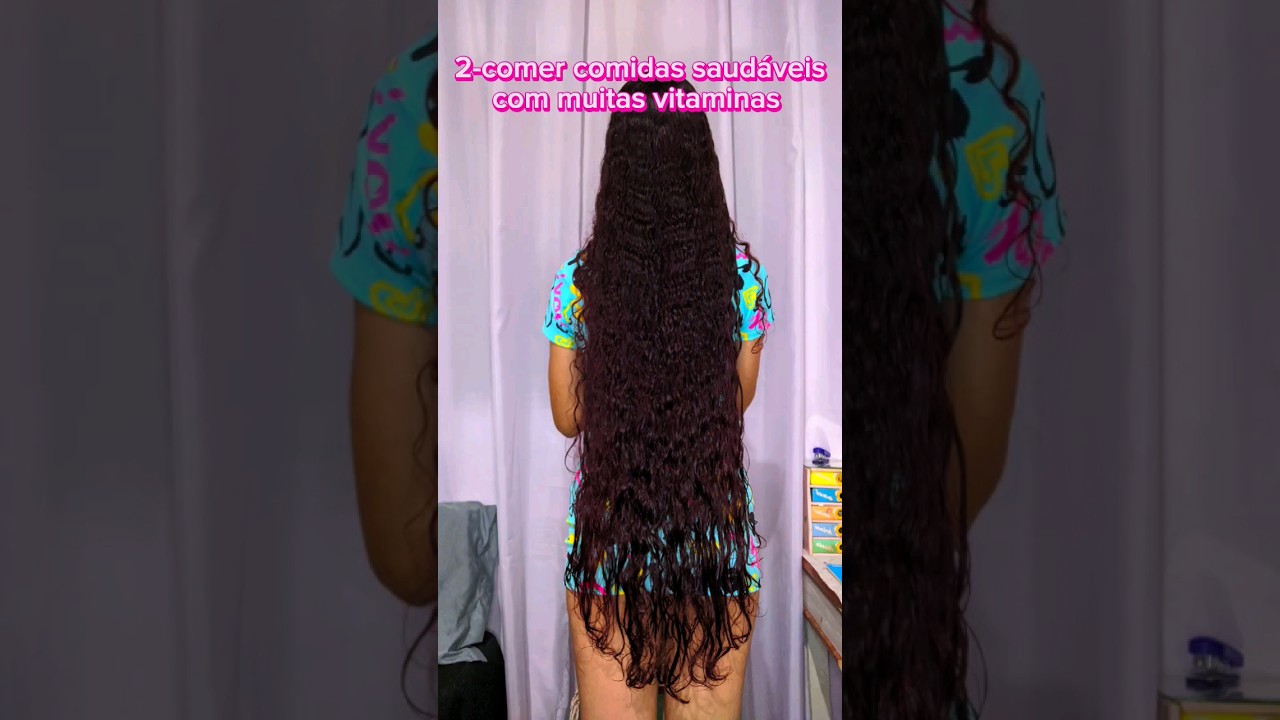 5 DICAS PRO CABELO CRESCER RÁPIDO!✨❤️ #cabelocacheado #crescimentodoscabelos
