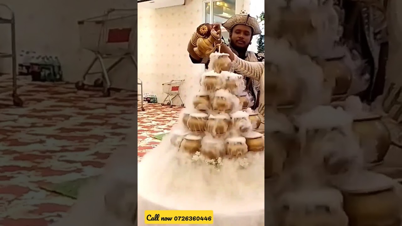 Milk fountain 