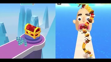 Sandwich Runner _ Count Masters - All Level Gameplay Android,ios #4