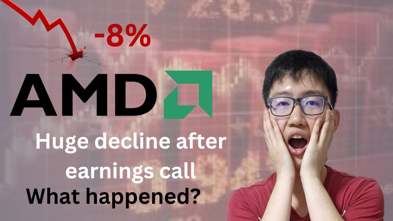 Signs of weakness for AMD? HUGE stock price drop after Q1 2023