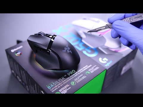 Razer Basilisk V3 Pro Vs G502 X Unboxing - ASMR