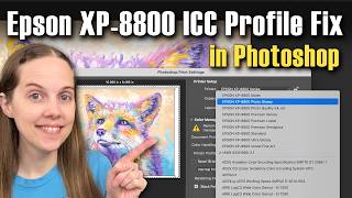How to Install ICC Printer Profiles for Epson XP-8800 in Photoshop