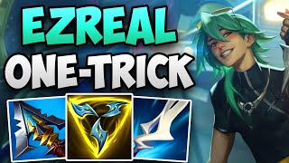 CHALLENGER EZREAL ONETRICK AMAZING ADC GAMEPLAY | CHALLENGER EZREAL ADC GAMEPLAY | Patch 13.22 S13