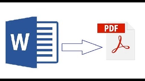 convert word file to pdf | how to convert word to pdf