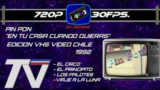 Pin Pon - &quot;En tu casa cuando quieras&quot; - VHS 1992