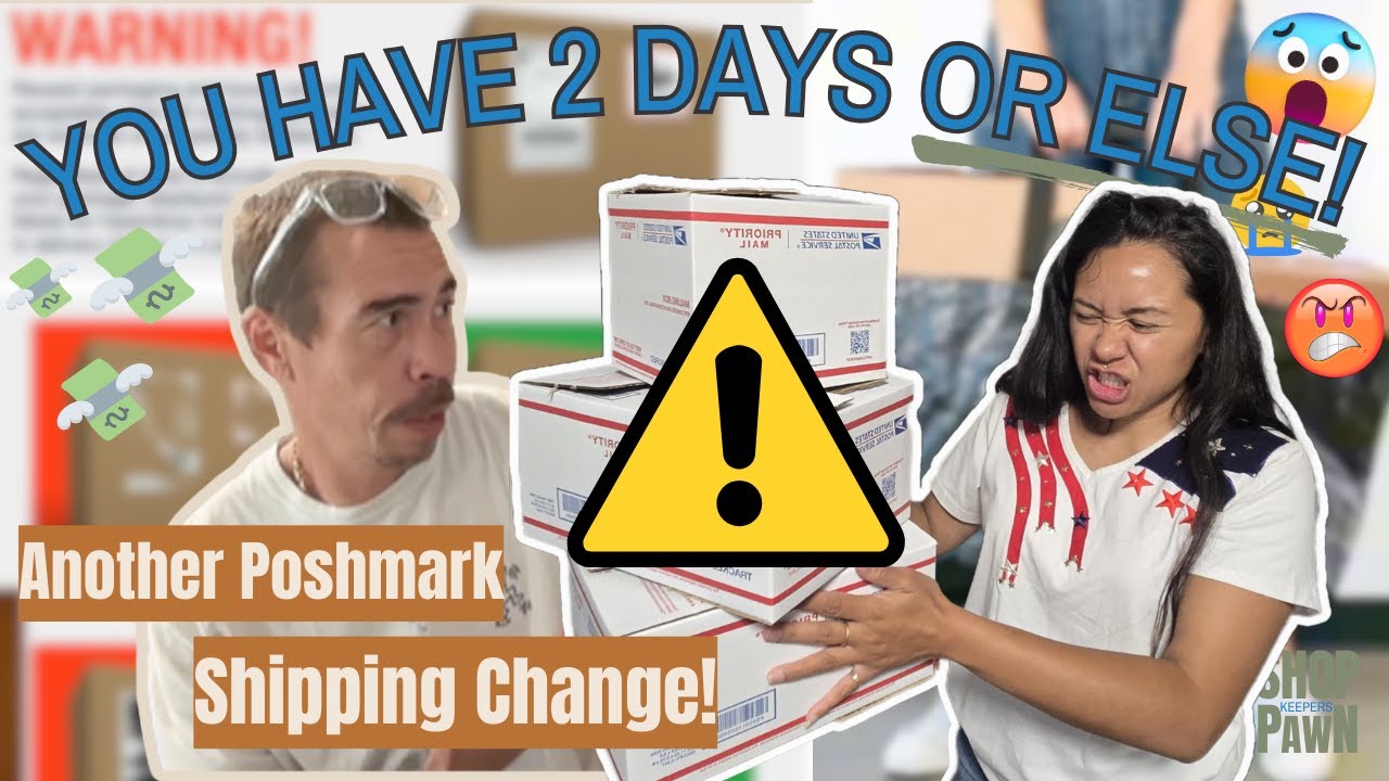 STOP Using These USPS Boxes ❌ Poshmark Will Fine You! Shipping Changes Taking Place in 2 DAYS!