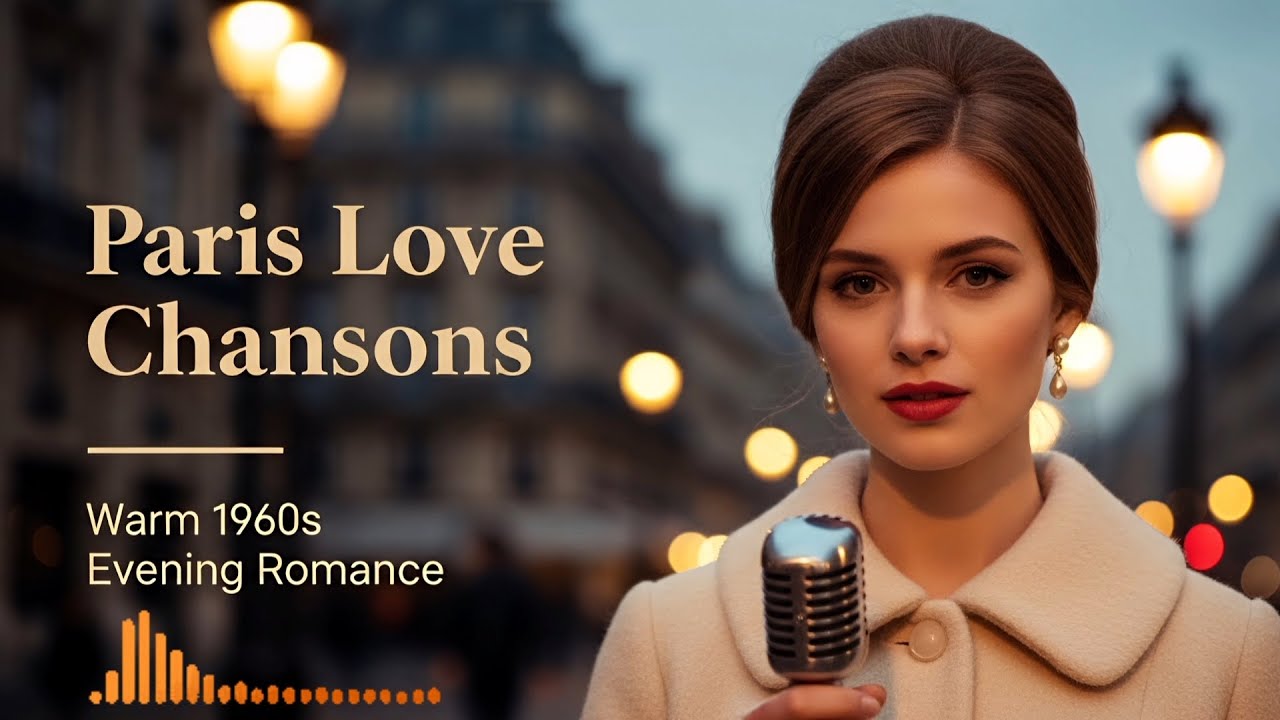 Classic Paris Love Chansons | Love That Learned to Stay | Warm 1960s French Romance