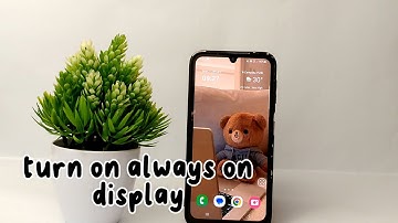 Samsung Galaxy A25 | How To Enable Always On Display