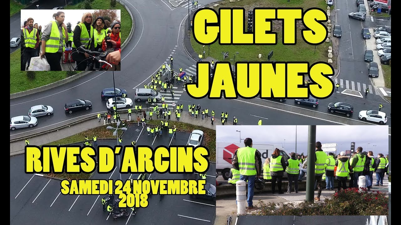 Les Gilets Jaunes Du 24 Novembre 2018 à Bordeaux