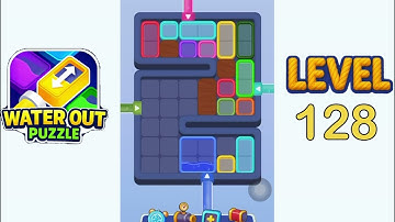 Water Out Puzzle Level 128 Walkthrough Solution