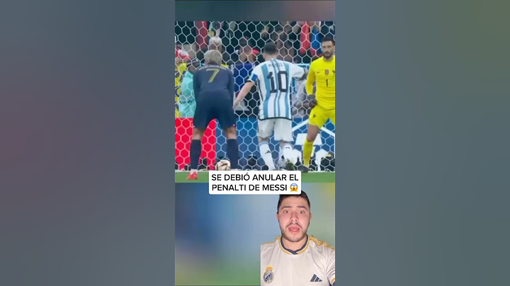 SE DEBIO ANULAR EL PENALTI DE MESSI VS FRANCIA 😱 #messi #leomessi #mundial2022