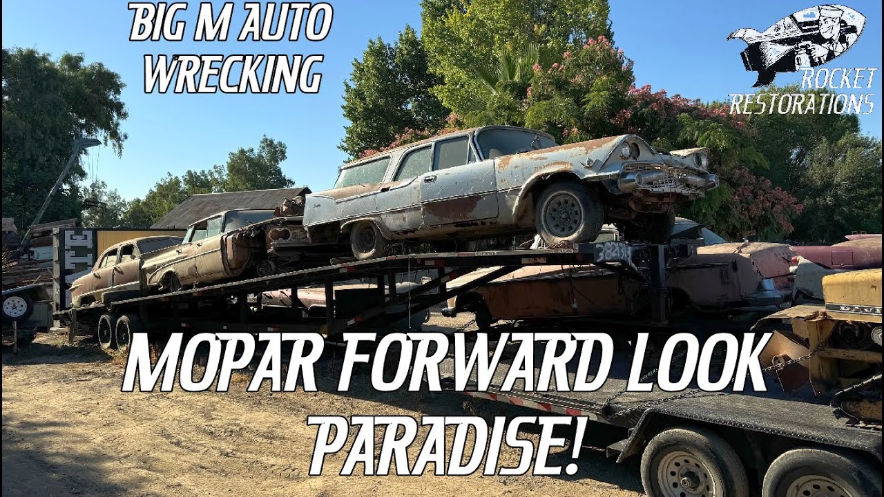 Biggest Collection Of Forward Look Mopars ANYWHERE! Junkyard Crawl