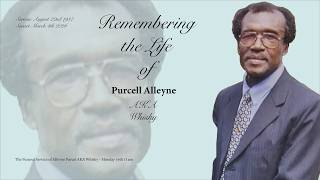 The Funeral Service of Purcell Alleyne aka Whisky