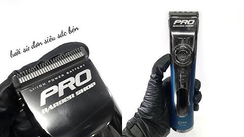 Chia sẻ kinh nghiệm mua tông đơ Codos 980 Pro chính hãng