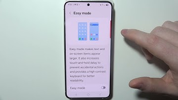 SAMSUNG Galaxy S25 - How to Enable Easy Mode (Senior Mode)