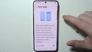 SAMSUNG Galaxy S25 - How to Enable Easy Mode (Senior Mode)