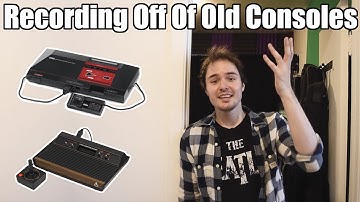 Recording Footage Off Of Old Consoles - (Atari 2600, Sega Master System) Vlog