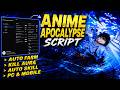 Anime Apocalypse Script - AUTO FARM | KILL AURA | AUTO CARDS | AUTO SKILL & MORE! (PC/MOBILE)