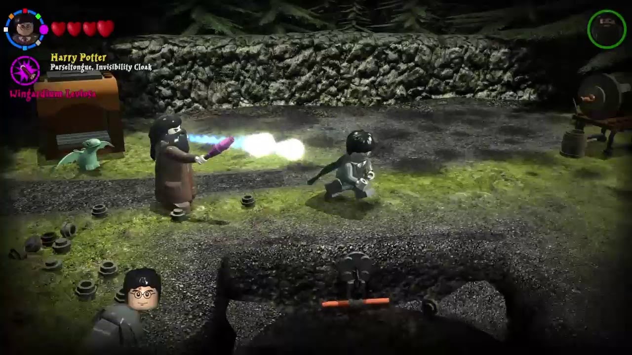 LEGO Harry Potter Years 14 Hagrid's Garden FREE ROAM YouTube