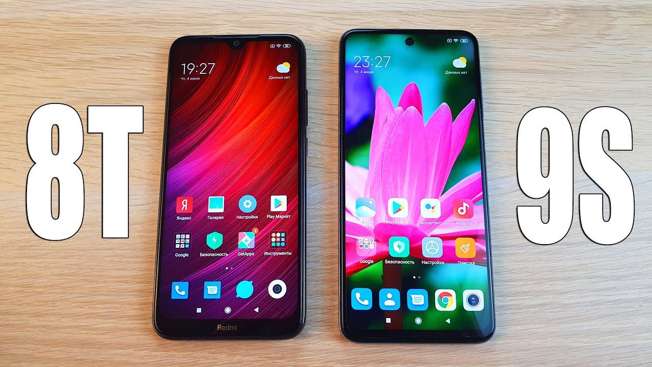 Redmi Note 9 Vs 8t