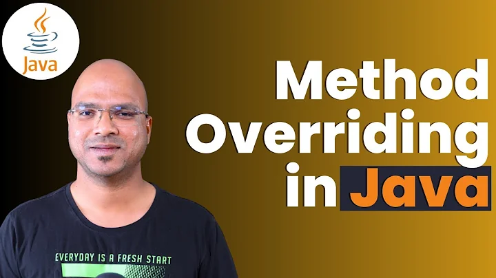 #6.4 Java Tutorial | Method Overriding | Super Keyword