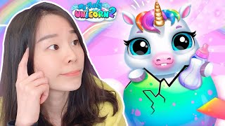 Fun Newborn Pony Care Game - My Baby Unicorn 2 - New Virtual Pony Pet Care & Dress Up Mini Games screenshot 2