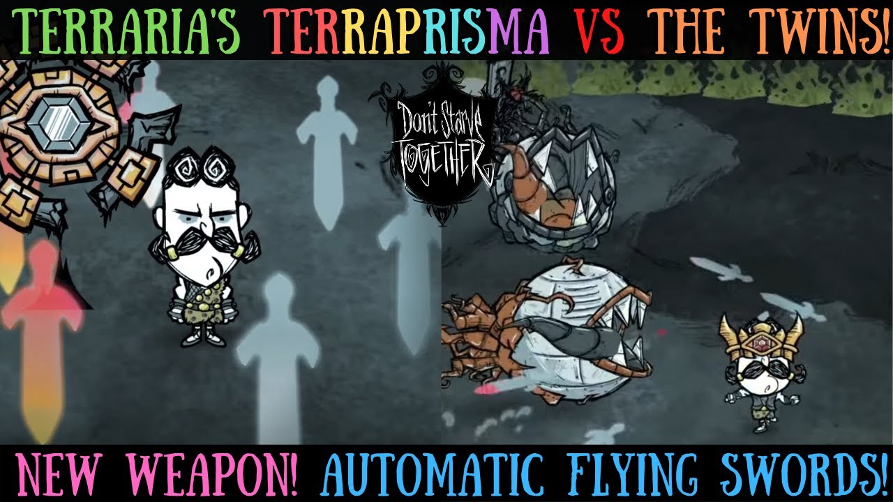 Reworked Wolfgang + Terraria's Terraprisma VS Reworked Twins Of