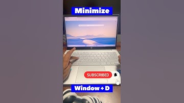 Minimize Windows Like a Pro! #shortcutkeys #computereducation #computerknowledge