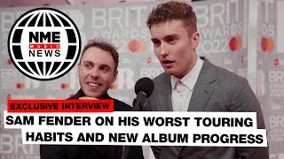 Video voorbeeld van "Sam Fender on his worst touring habits and new album progress | Brit Awards 2022"