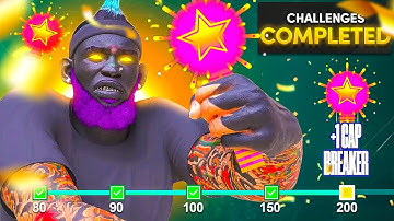 HOW I COMPLETED ALL MY 200 LIFETIME CHALLENGES ON NBA 2K26!