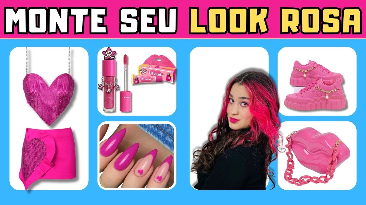 🩷 КУПИТЕ СВОЙ РОЗОВЫЙ ОБРАЗ 🥰 Модный вызов 🎀 Эмили Вик, стежок