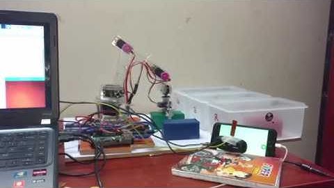 ROBOTIC ARM WITH REAL-TIME IMAGE PROCESSING USING RASPBERRY PI, BOTH  AUTOMATED AND MANUALLY.