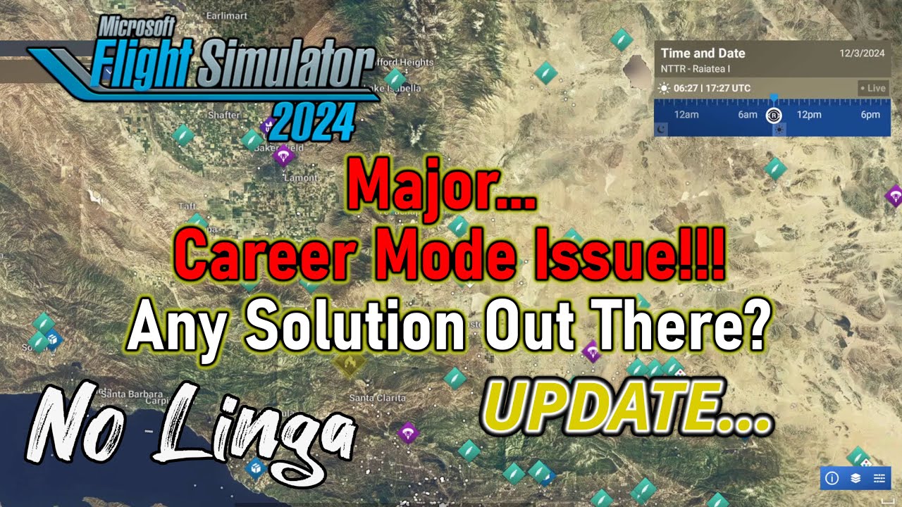 ОБНОВЛЕНИЕ: Грузовые или VIP-миссии не загружаются | Microsoft Flight Simulator 2024 
