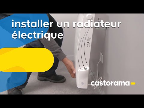 Installer un radiateur électrique (Castorama)