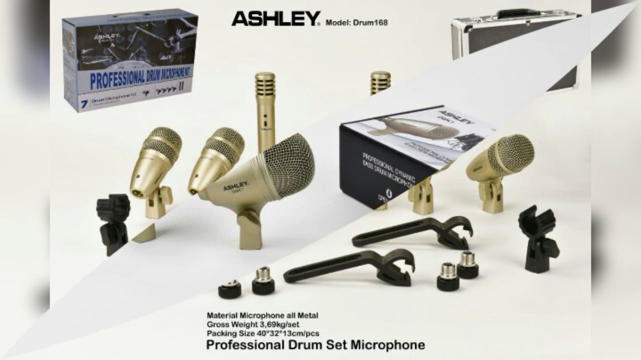 katalog mic vocal & drum kit ashley YouTube