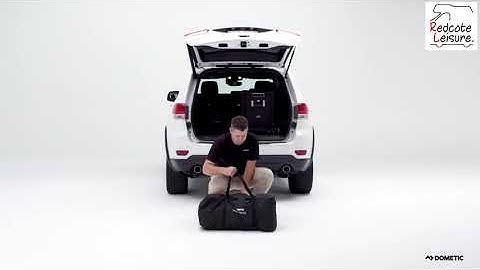 Kampa Dometic Travel Pod Tailgater Air rear Micro Camper Awning